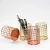 Import Northern Europe ins metal Rose gold Hollow out Stationery storage Office desktop Multifunctional pen case Iron pen holder from China