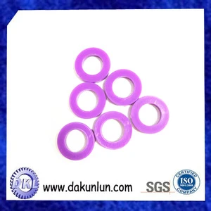 OEM ABS/Nylon/PP/POM/PTFE Purple Seal Flat Ring Gasket