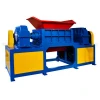 OEM double shaft design Automatic feeding and unloading  Hard plastic recycling shredder machine for sale