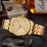 oem japan movt diamond quartz watch western gold plated wrist watch china factory wholesale