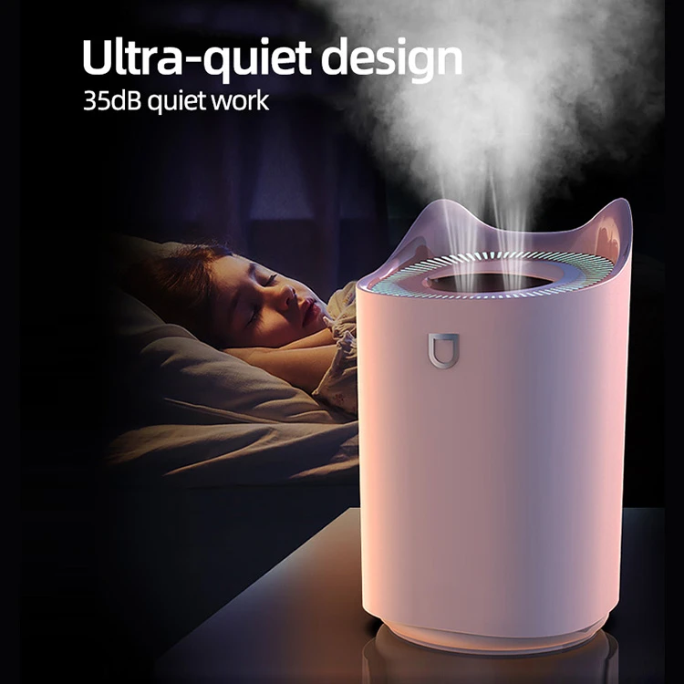 OEM large capacity 3l 3000ml cool mist air ultrasonic smart usb home humidifier