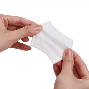 OEM medical grade facial cotton pad makeup removal  high absorbency cotton pads for face cotton pad