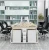 Import Office Modular Partition 2 Person Work Station Employee Workstation from China