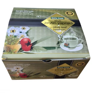 Olive Leaf Tea Natural Herbal Flowering Teabags Herbal Food & Beverage Products Functional Health Teas teabag strings