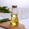 Olive Oil Dispenser Bottle Oil and Vinegar Glass Jar with Lid High Borosilicate Glass Bottle