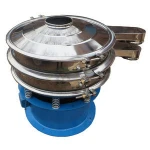 one layer vibrating screen machine for roasted coffee powder