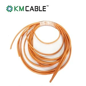 Orange Color Copper 2 Cores Straight Electric Wire H05BQ-F Cable