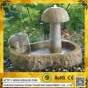 Outdoor Decorative Water Mushroom Fountains Stone Garden Product Type