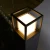 Import Outdoor square aluminum post light E27 garden bollard lamp from China