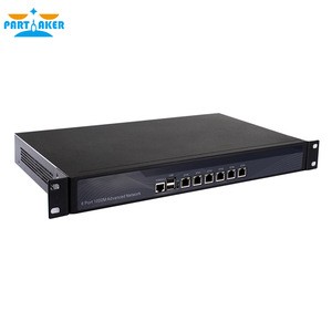 Partaker R9 B75 6 Intel 82583V Gigabit Ethernet 1U Firewall Appliance Barebone  i3 3220 Network Server