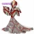 Import Party Evening Dress Two Pieces Women Half Sleeve Crop Tops & Long Maxi Skirt Sets African Mermaid Maxi Clothing 6XL BRW WY3449 from China