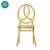 Import Party Supplier Gold Banquet Stacking Phoenix Chair With Cushion #YC-022 from China