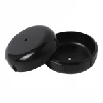 Patio Furniture Seating Glides Accessories for Wrought Iron Outdoor Chair and Table Feet Leg Protectors Black