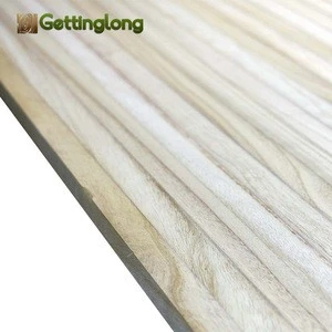 paulownia solid wood board hot selling fsc certified