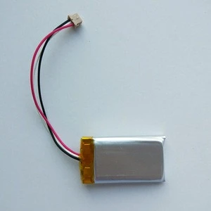 PCM protected 3.7v 350mah lithium polymer rechargeable battery for cordless telephone