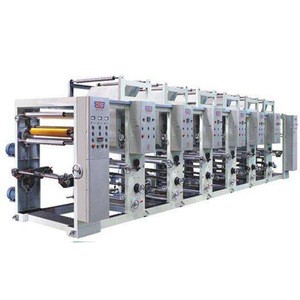 PE Shopping Bag Printing Machine / High Speed Rotogravure Ordinary Gravure Printing  (without Computer) HRASY-600A Series