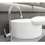 Pedicure Bowl No Faucet Pedicure Chair Parts Beauty Salon Furniture Spa Pedicure Chair Glass Bowl