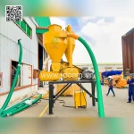 Pellets Plastic Pneumatic Vacuum Elevator With Belt Conveyor For Transporting Materials From This Place To The Other Place
