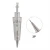 Import permanent makeup 304 Medical stainless steel oem tattoo needle cartridge tattoo needles wholesale from China