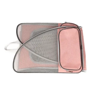 Pet Backpack Backpack Suitable for Small Cats And Dogs Breathable Design, Seat Belt, Buckle Support, FoldablePet B