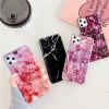 Phone Accessories for iPhone XR Unique Marble Mobile Phone Case for iPhone 11 IMD Colorful Housing for iPhone 12 Pro Max