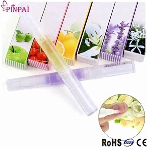 Pinpai brand update design eco-friendly good smell nail care nail cuticle oil pen with 15 flavors