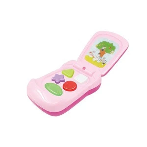 Plastic Baby mobile phone Rattle with Light and Sound, Age 6M+ Baby Rattles