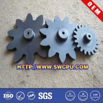 Plastic Nylon PA66 Cogwheel / Nylon Plastic Spur Gear