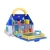 Import Plastic play house toy villa castle suit boy and girl doll house for kids from China