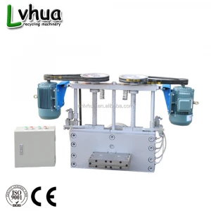 Plastic Recycling Machine Double Motor Mould Head Electric Screen Changer
