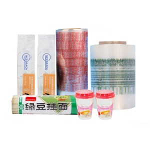 Plastic Waterproof Price Transparent Wrapping Jumbo Roll Stretch Film Wrap Printed Pof Film For Lamination