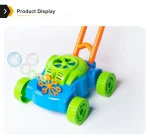 play bubble maker soap cart electric bubble toy machine bubble toys water kids