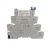 Import PLC I/O port Electromagnetic Contact Slim Interface Relay Module 6A 1 NO+1 NC 24VDC/AC from China