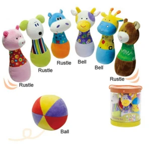 plush animal bowling set /Other Baby Toys/baby toy bowling, baby toy bowling