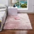 Import Plush Carpet Mat Living Room Rectangle Faux Wool Carpet from China