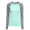 Polyester spandex dry fit long sleeve women wholesale running wear,running shirt