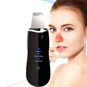 Popular Anti-Aging Portable Ultrasonic Ultrasound Beauty Equipment Skin Peeling Scrubber