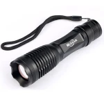portable 5 light modes rechargeable aluminum alloy high power led torch flashlight for indoor and outdoor use
