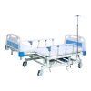 Portable four crank nursing medical hospital bed