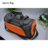 Portable Nylon Duffel Gym Sports Bag with shoe compartment