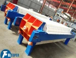 Potassium chlorate wastewater treatment industry using chamber filter press