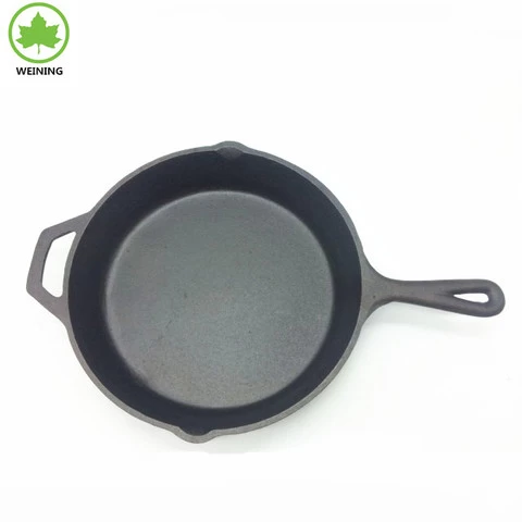Pre-seasoned Cookware Cast Iron Skillet/Frying Pan/Griddle With Handle