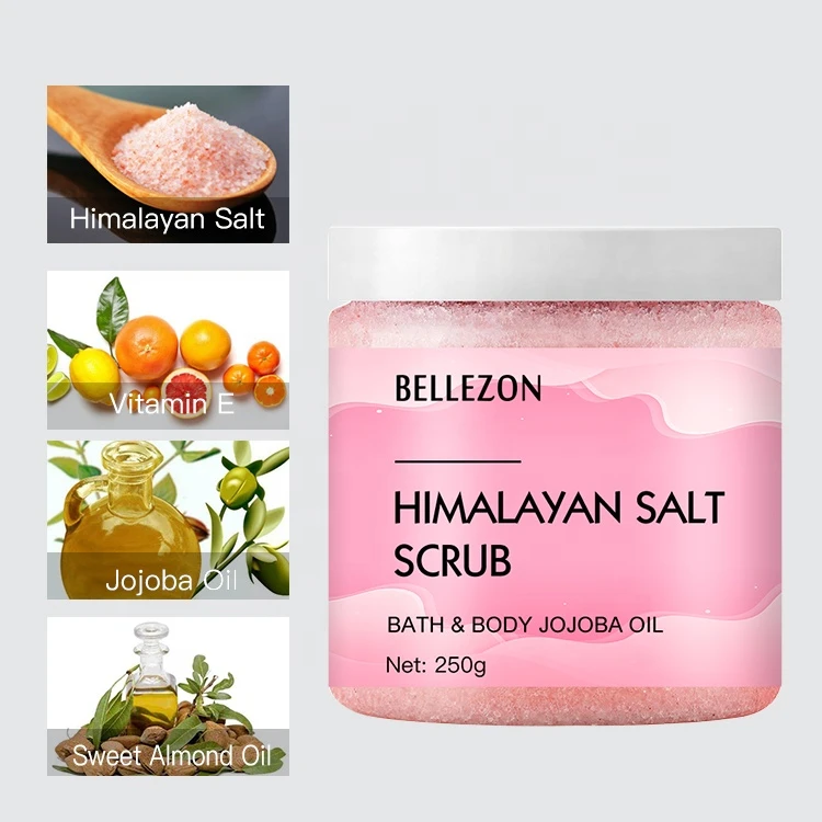 Private Label Bath & Body	Himalayan Salt Scrub Exfoliation