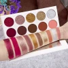 Private Label Cosmetics Makeup 10 Color Cardboard Eyeshadow Palette