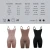 Import Private Label Mesh High Waist Shapewear Tummy Control Butt Lift Full Body Shapers Women with Bra from China