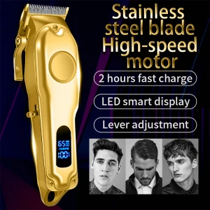 Professional Barber Hair Cordless Hair Trimmer Rechargeable Electric Trimmer Clipper Cutting Mini Hair Trimmer Clipper