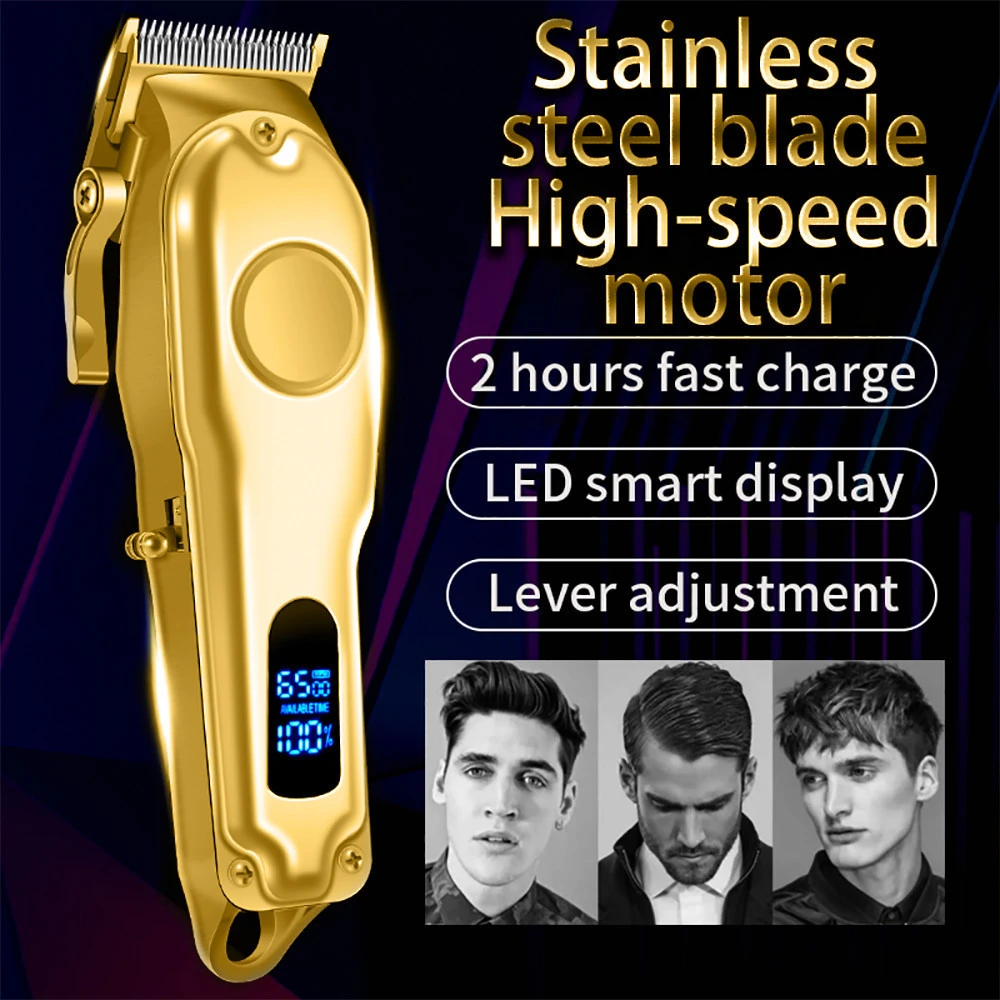 Professional Barber Hair Cordless Hair Trimmer Rechargeable Electric Trimmer Clipper Cutting Mini Hair Trimmer Clipper