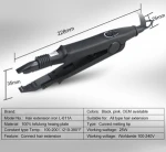 Professional Hair Extensions Tool Fusion Heat Iron Connector Wand Melting Tool