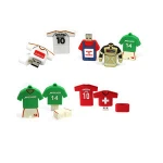 promotion gifts custom uniform jersey 3d rubber pvc usb flash drive