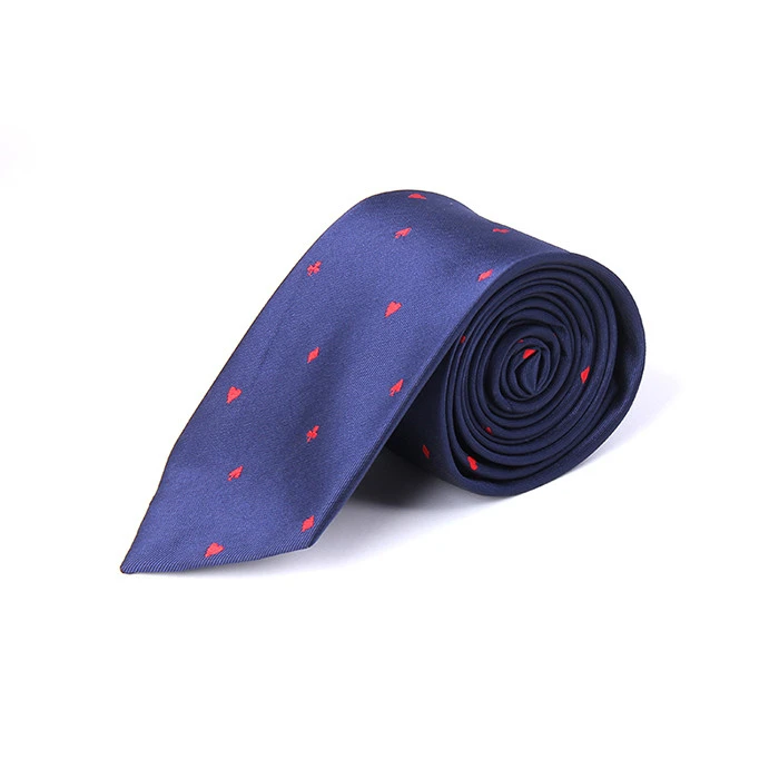 Promotion good quality spot polyester tie